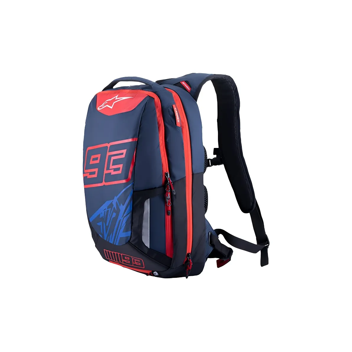 Alpinestars 25L Outdoor Backpack Сумка из полиэстера с нейлоном синяя и красная унисекс