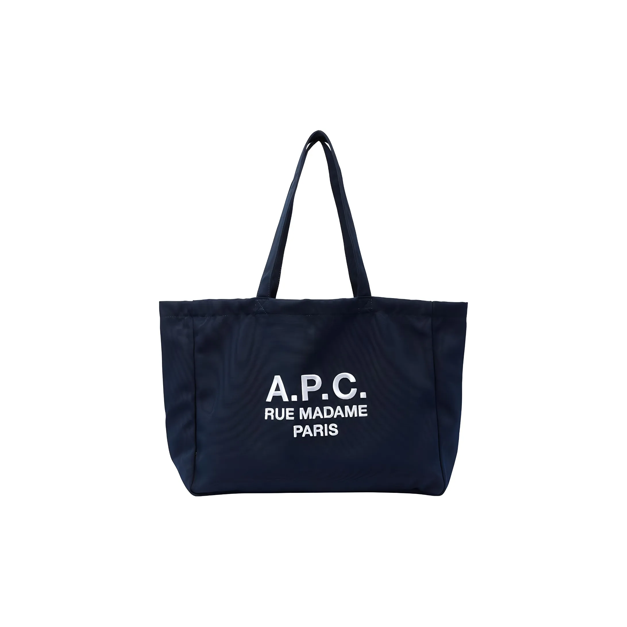 A.P.C . Logo Printed Tote Bag