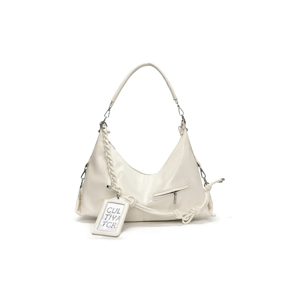 Single Warehouse ПУ (полиуретан) Подмышечный Сумка на плечо Стандартный Женская Белый Серебряный Черный Красный