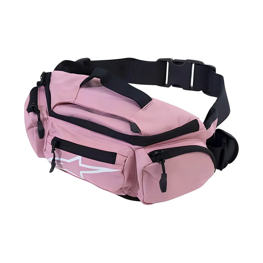 Alpinestars 2,5L Туристические сумки Полиэстер Серый Розовый Унисекс