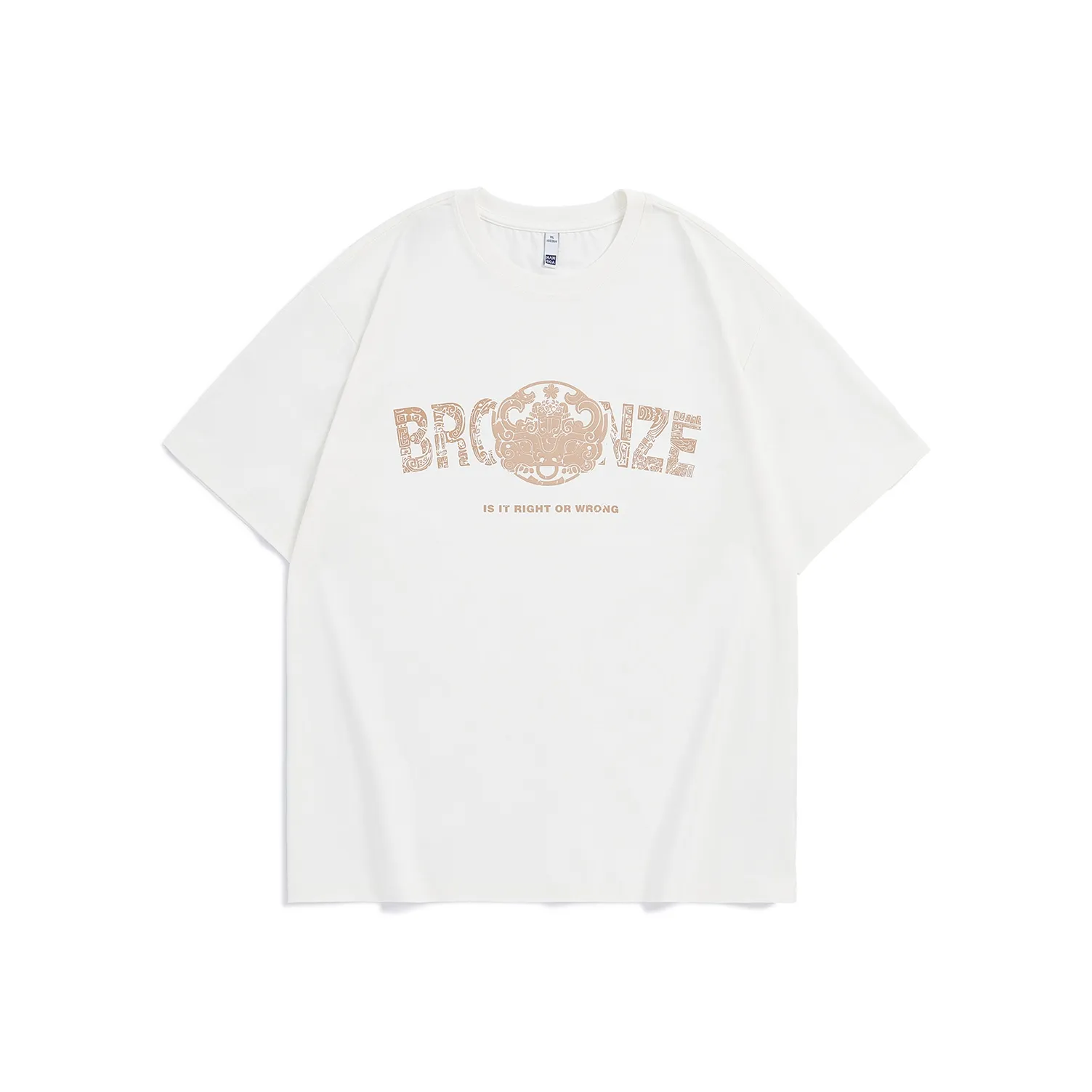 Hansca Модный Стильный Свободный крой Короткий рукав T-рубашки Мужские