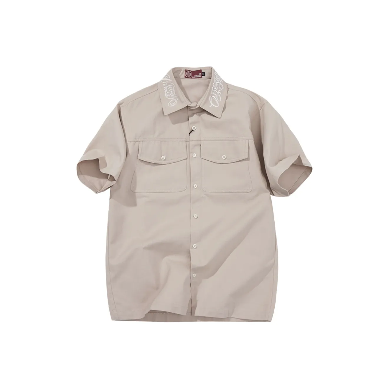 NUCLEAR EXPLOSION Бежевый Мужская Рубашка