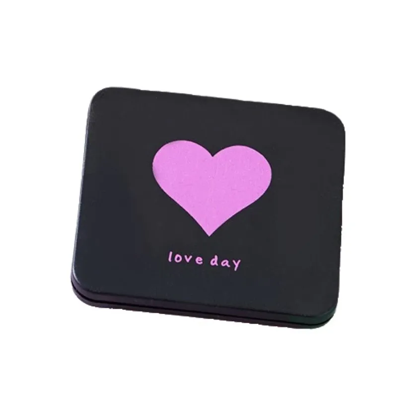 ZHIYIN Портативное карманное зеркало Cute Mini зеркальце с двойной стороной для удобного использования зеркало для макияжа