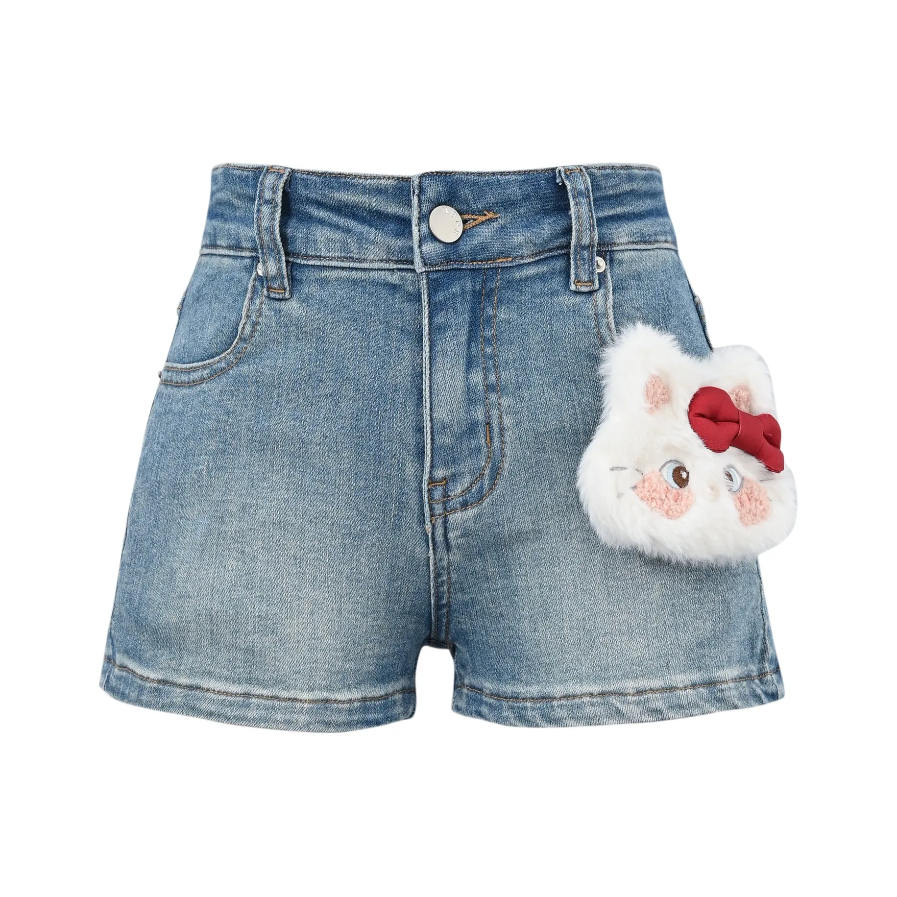 Snbl Синие Женские Джинсовые Шорты