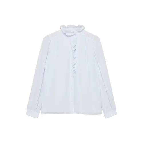ARITZIA Glimmer/Мелкие блестки Синий Женские Рубашки