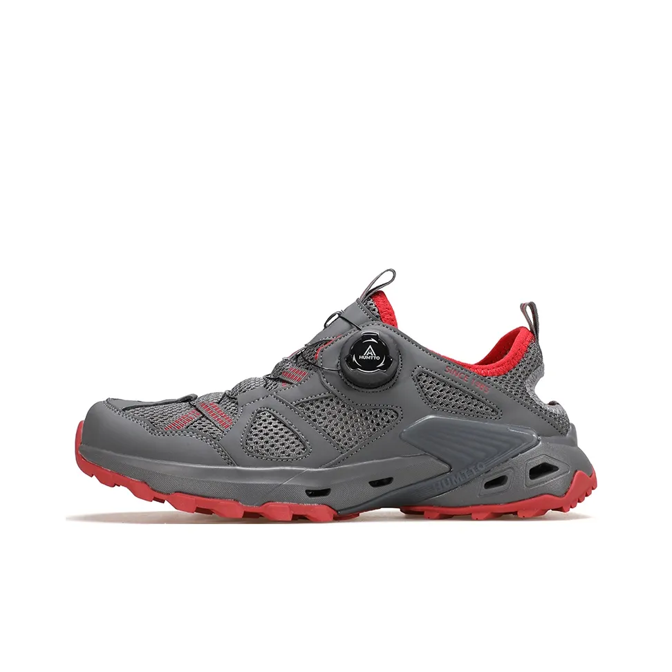 HUMTTO Быстросохнущее покрытие противоскользящая обувь для активного отдыха женские темно-серый