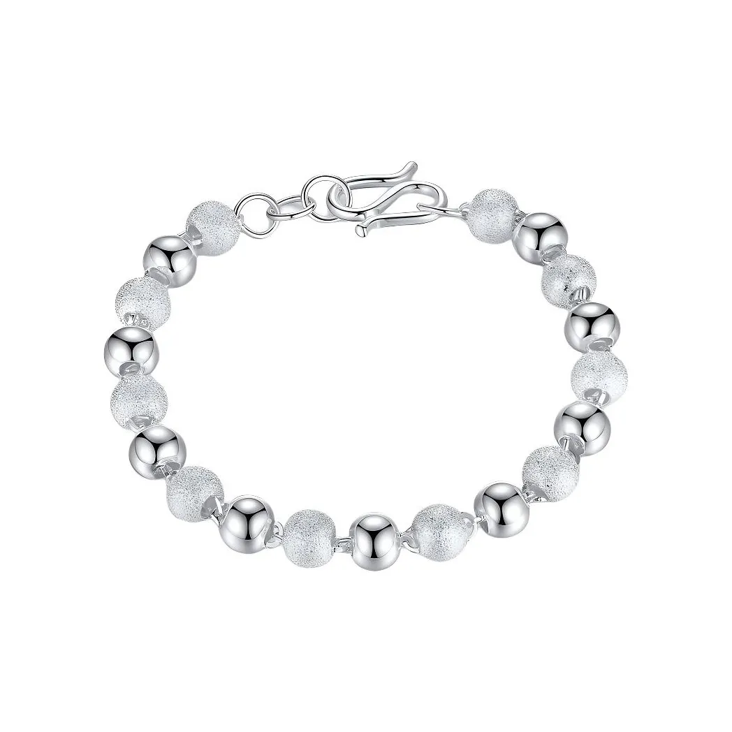 NICE CODE Sterling Silver Bracelets Women's