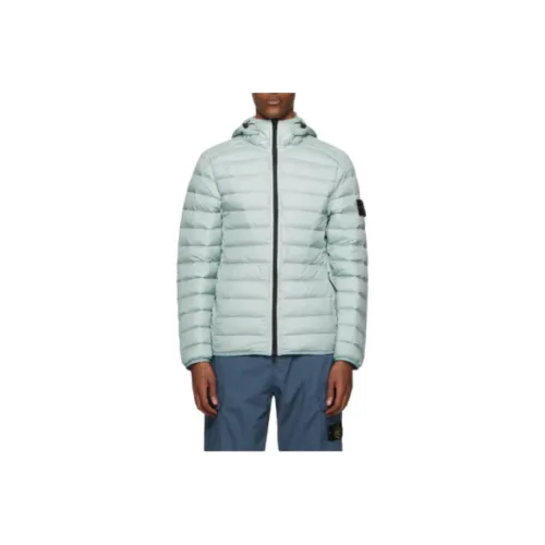 STONE ISLAND Небесно-голубой Мужские Куртки