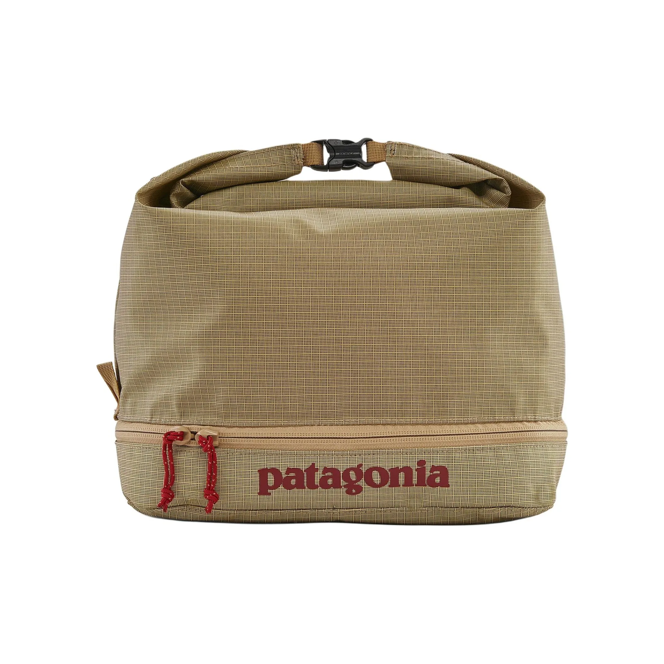 Patagonia Nylon Handbag Travel Storage Bag Unisex Light Umber