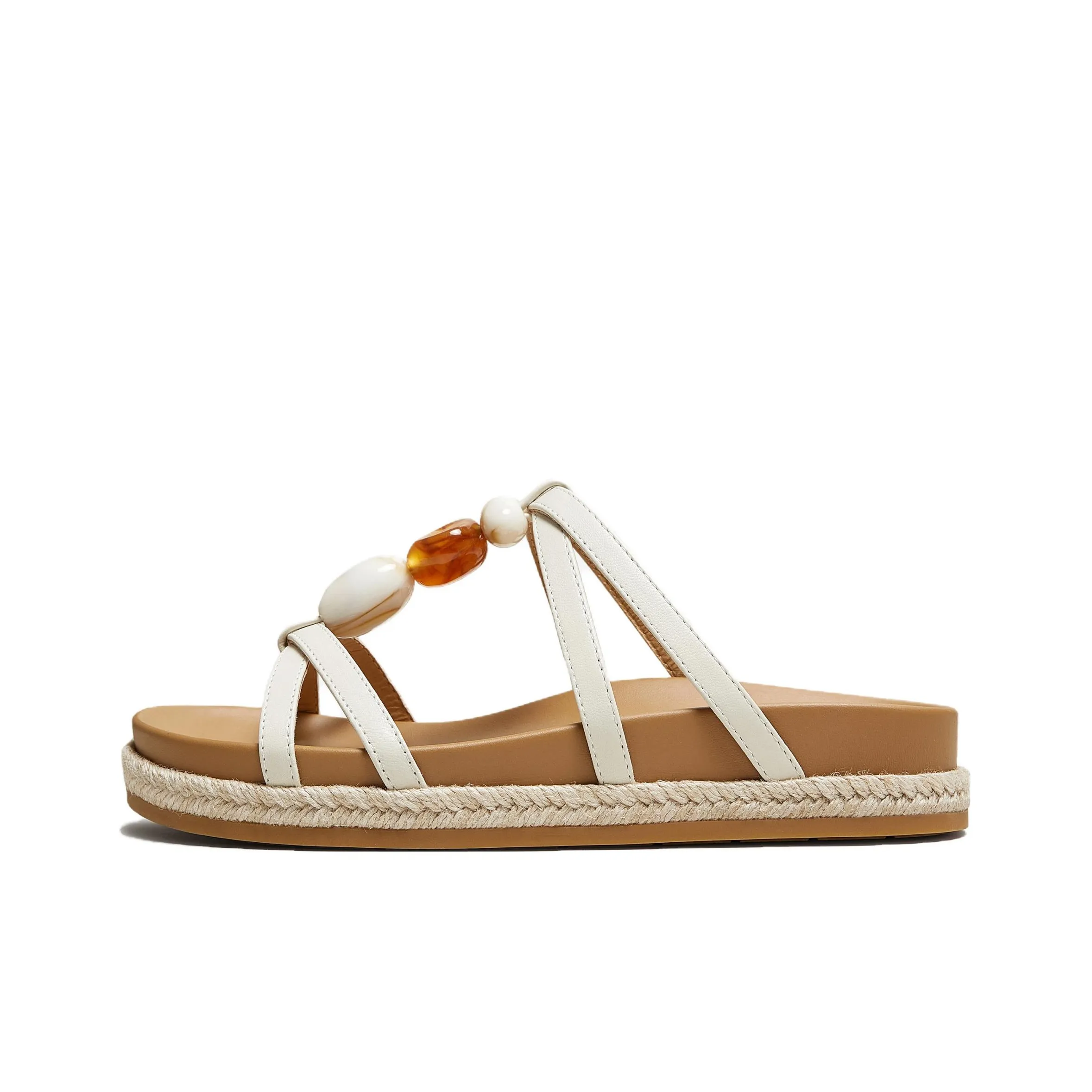 TATA Кожаные слипоны с пэчворком для женщин