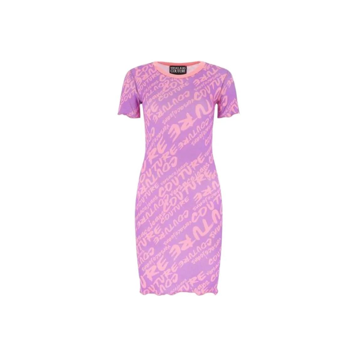 VERSACE JEANS COUTURE FW22 Платье Розовое