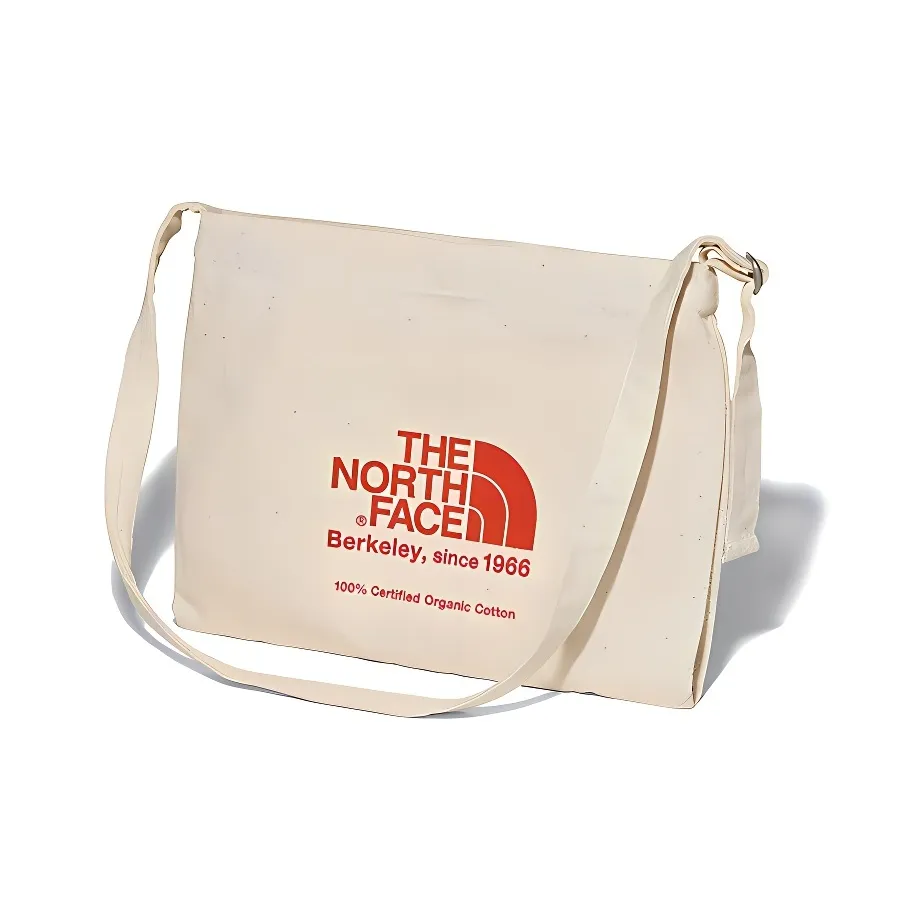THE NORTH FACE 10L Outdoor Bags Cotton White & Red Unisex