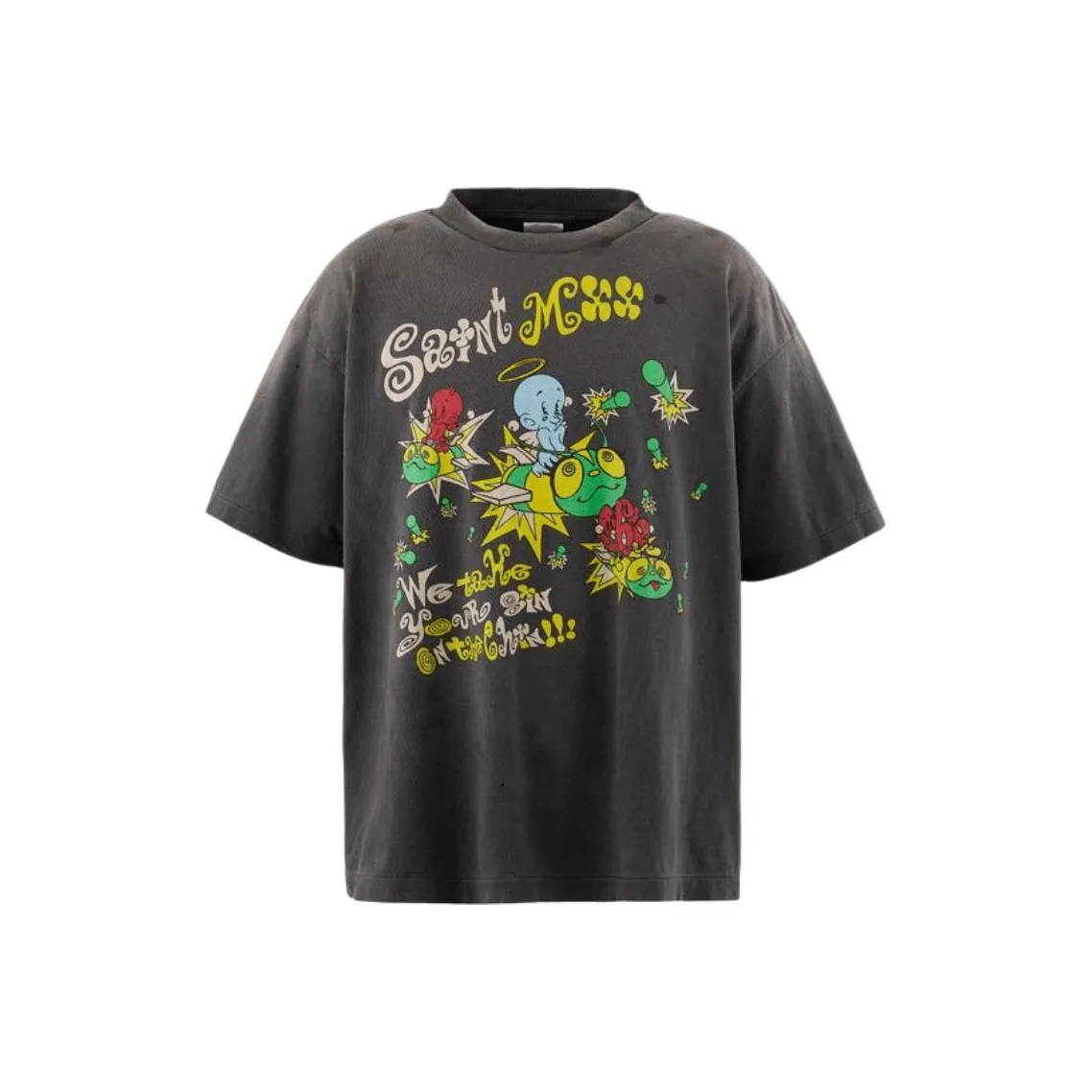 SAINT Mxxxxx SS25 T Рубашка Унисекс