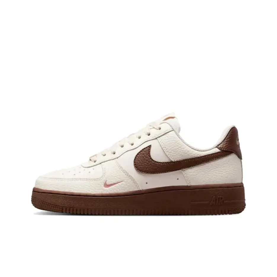 Nike Air Force 1 Устойчивые к истиранию Низкие Кроссовки для скейтбординга Женские Экрю