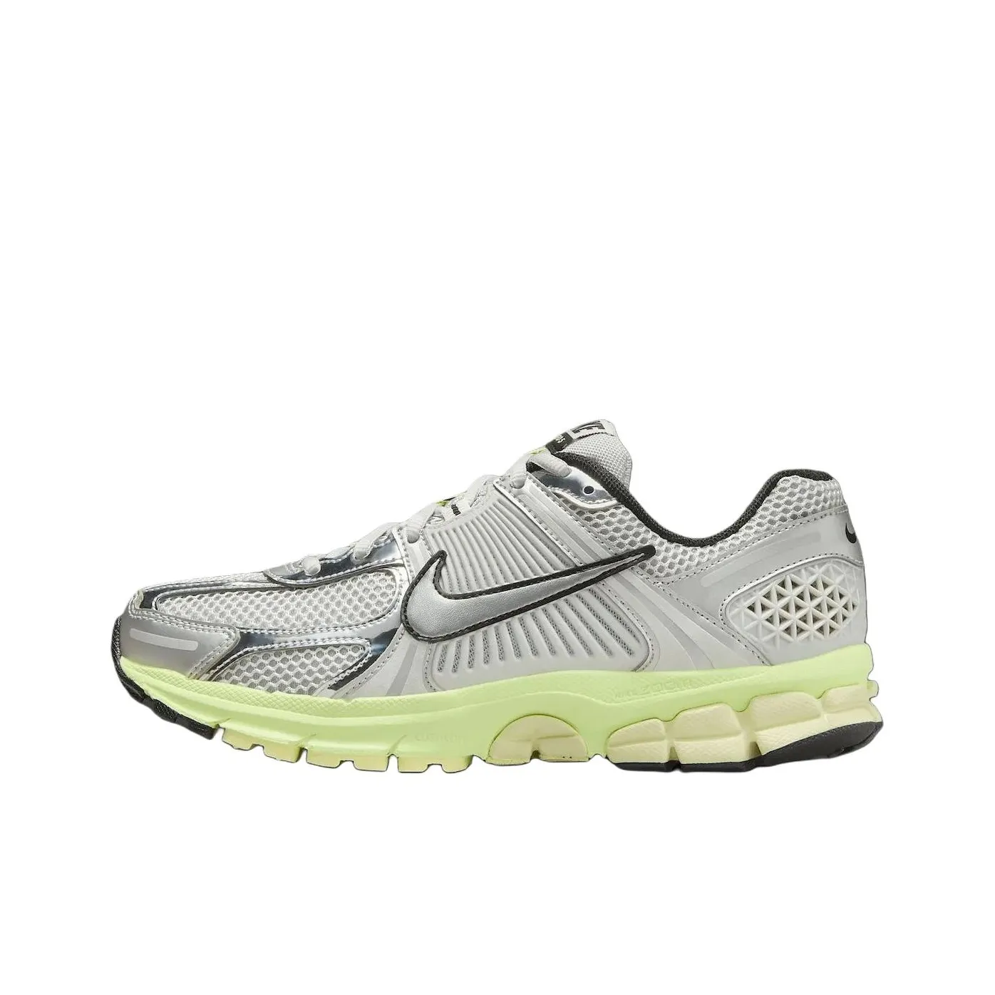 Nike Zoom Vomero 5 Устойчивый к истиранию Низкий Топ Бег на длинные дистанции Спринт Беговые кроссовки Унисекс Серый Серебряный