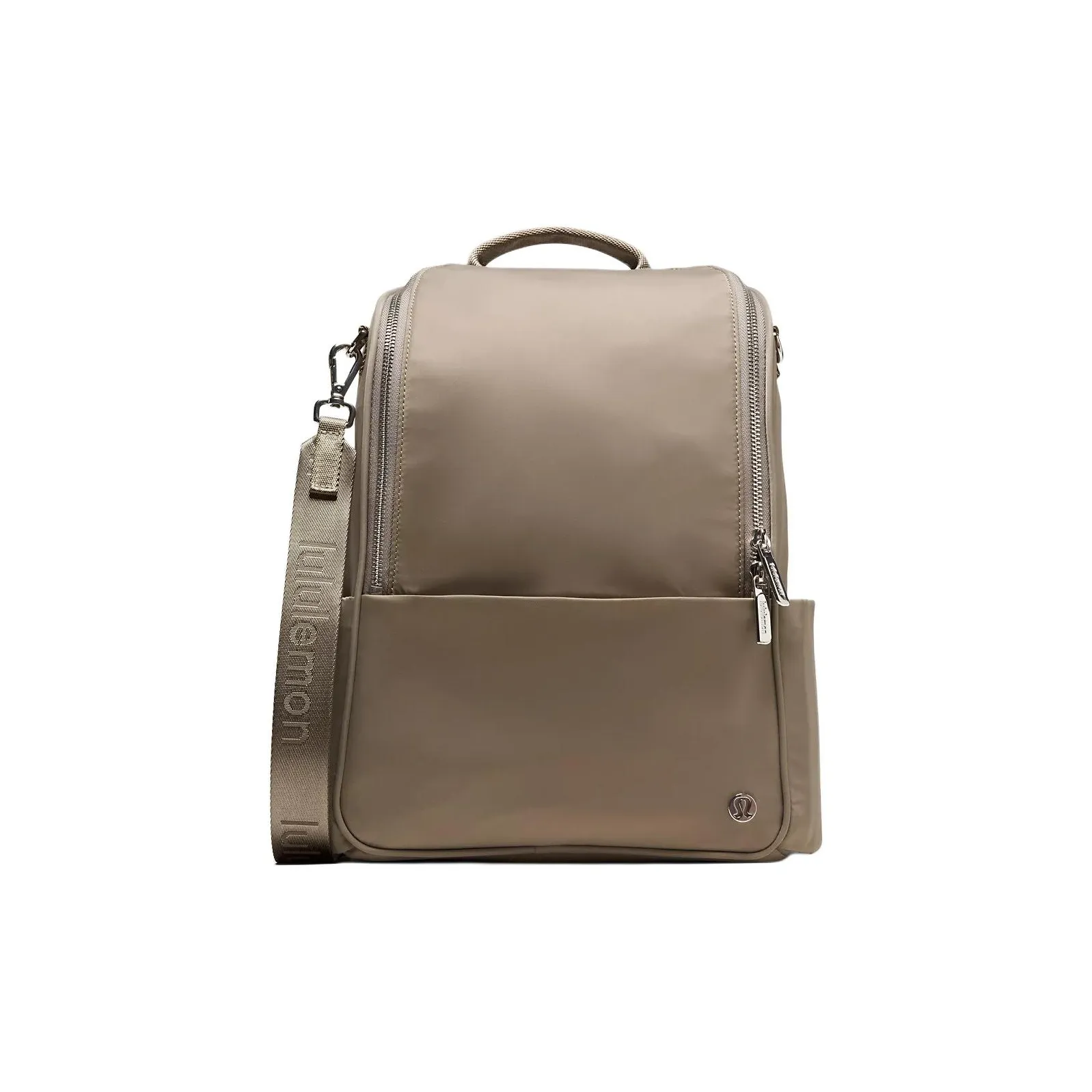 lululemon Нейлон Рюкзак Маленький Женский Теплый Серый