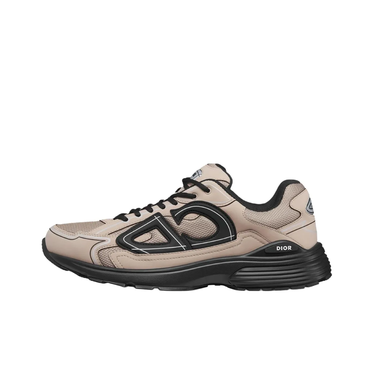 DIOR B30 Countdown Low Top Casual Shoes Men's Beige