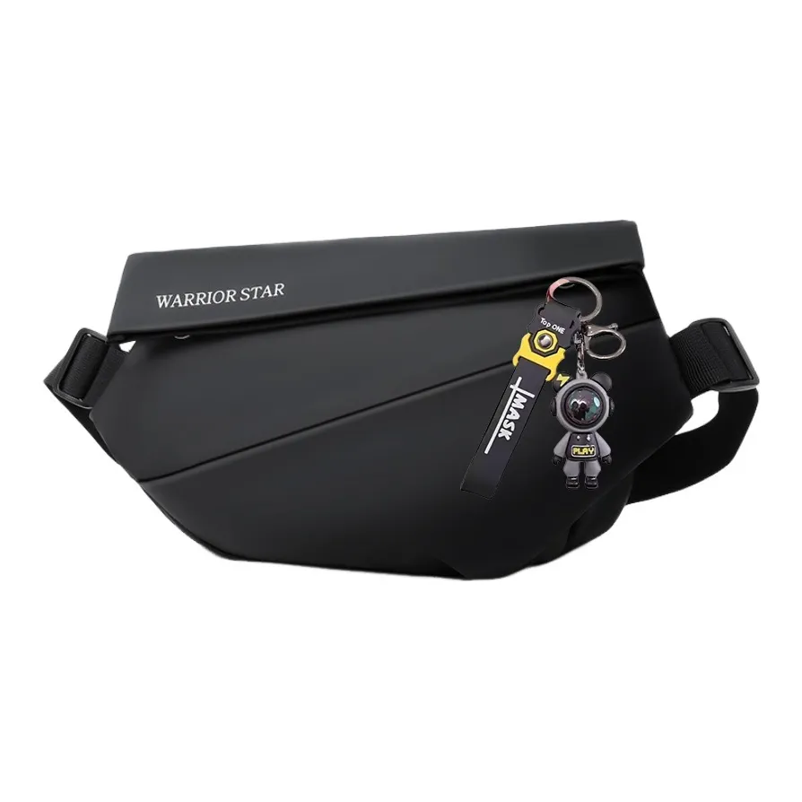 Warrior Полиэстер Плечевая сумка Sling Сумка Стандартная Унисекс Найт Шэдоу Черный