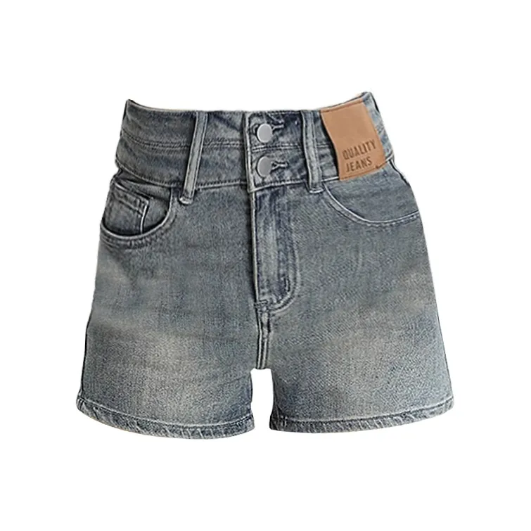 Lan Miao Цвет изображения Женские джинсовые шорты