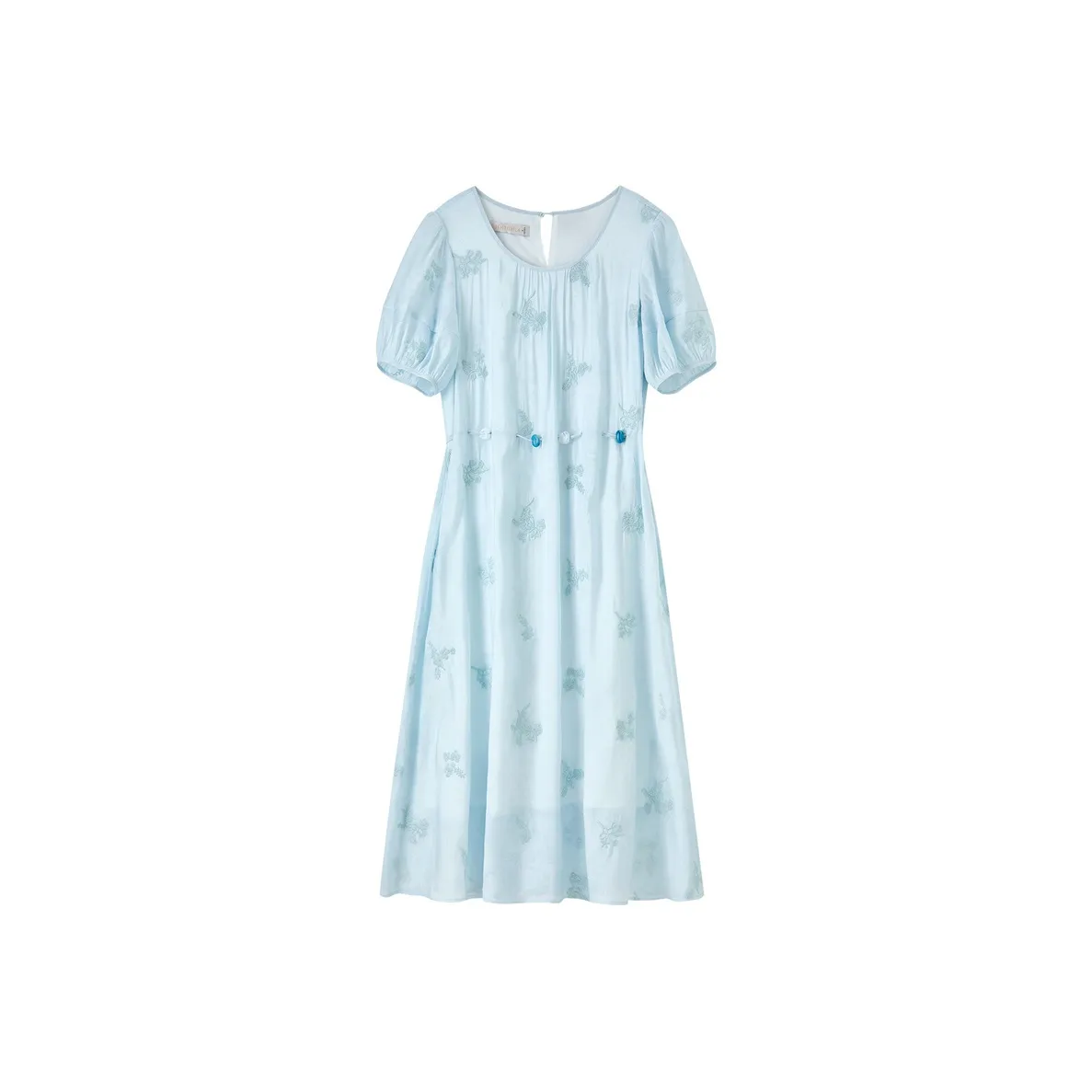 SENTUBILA Короткое платье с короткими рукавами женское