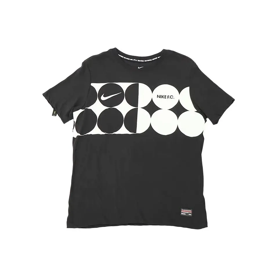 Nike FC Черные Мужские T-Рубашки