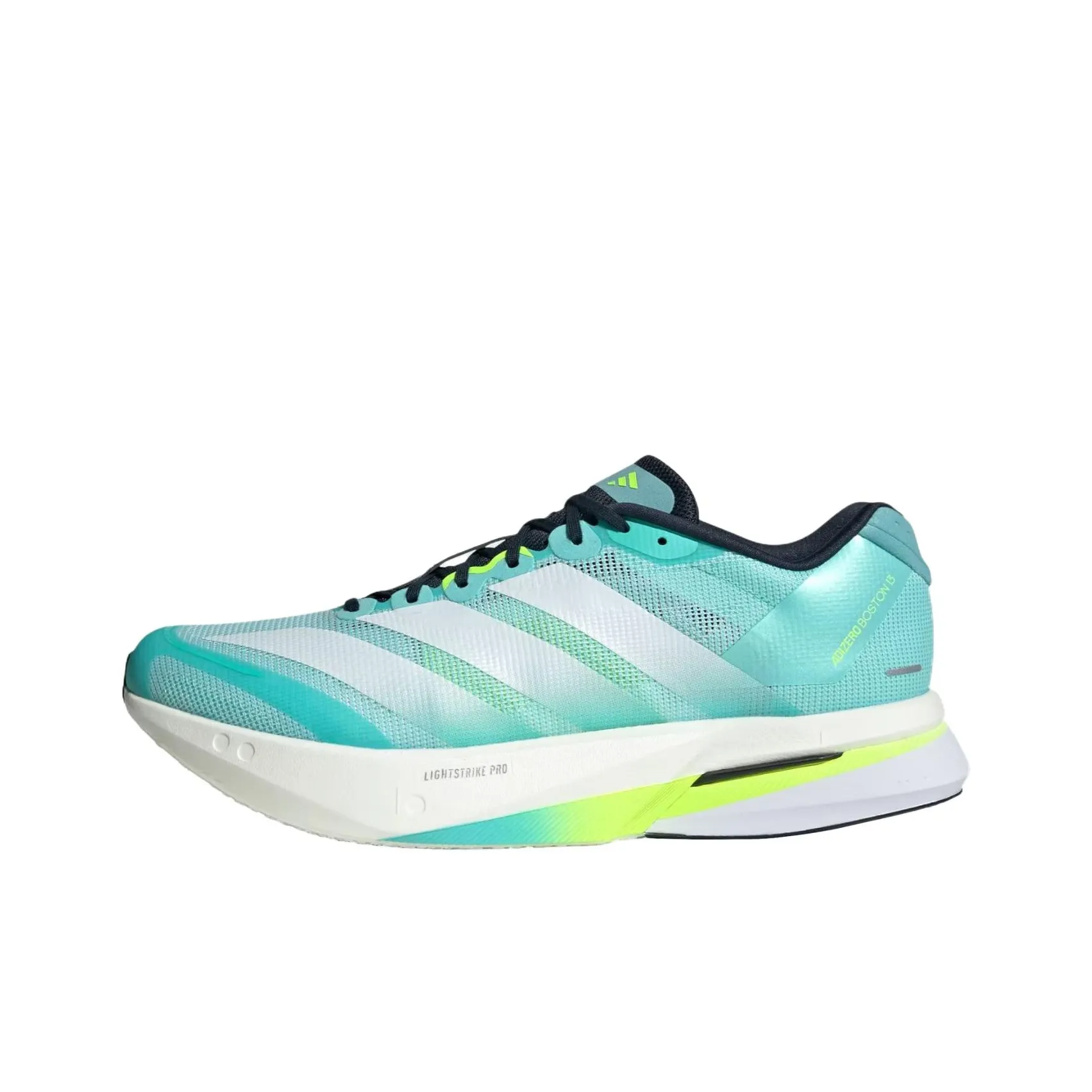 Adidas Adizero Boston 13 Дышащий Низкий Топ Повседневные Беговые Кроссовки Мужские Зеленые