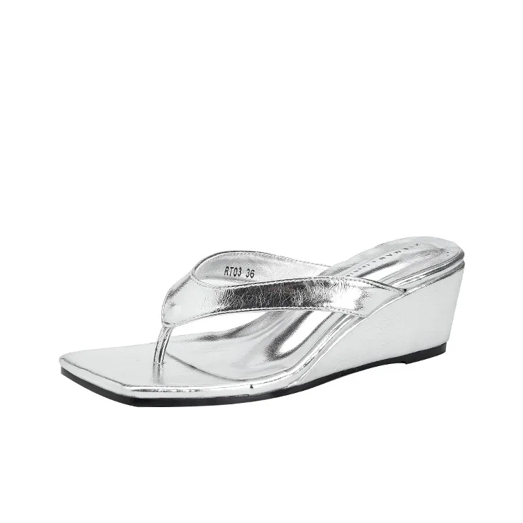 TATAYA Шлепанцы Женские Серебряные