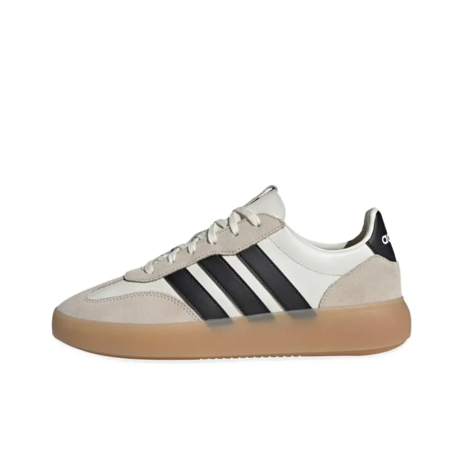 Adidas BARREDA DECODE Устойчивые к истиранию низкие кроссовки для скейтбординга Мужские Белые