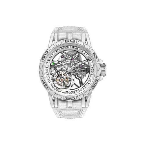 Roger Dubuis Ручной Механический Движение Мужские Kings Racing Series Часы 45 мм С Вырезом
