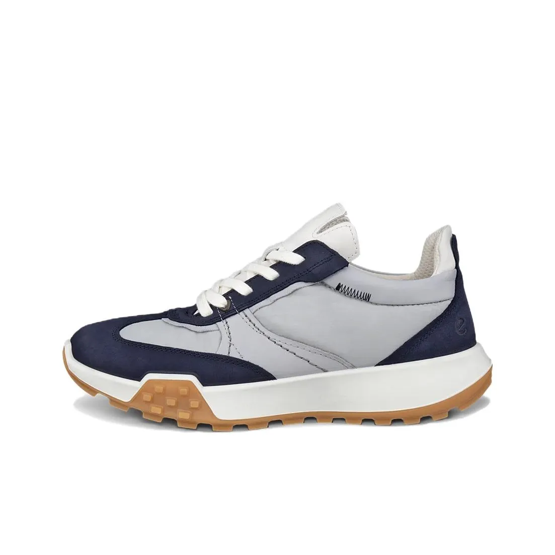 Ecco Ретро Низкий Топ Casual Женский Белый Синий