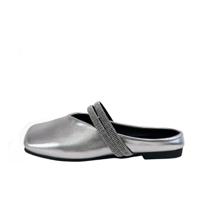 MADALLO Резиновая подошва стразы домашние тапочки женские