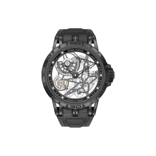 Roger Dubuis Автоматический Механический Movement Мужские Kings Racing Series Часы 45 мм с вырезом