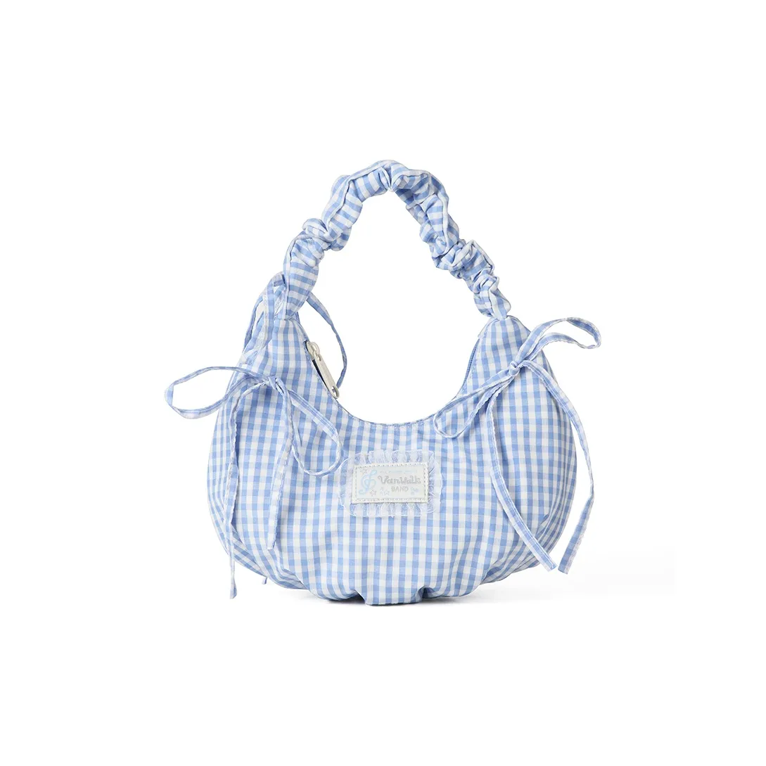 VANWALK Happy Band Musical Note Collection Полиэстер Плечевая сумка Маленькая Женская Островной синий Молочный SALT Белый Балетный розовый