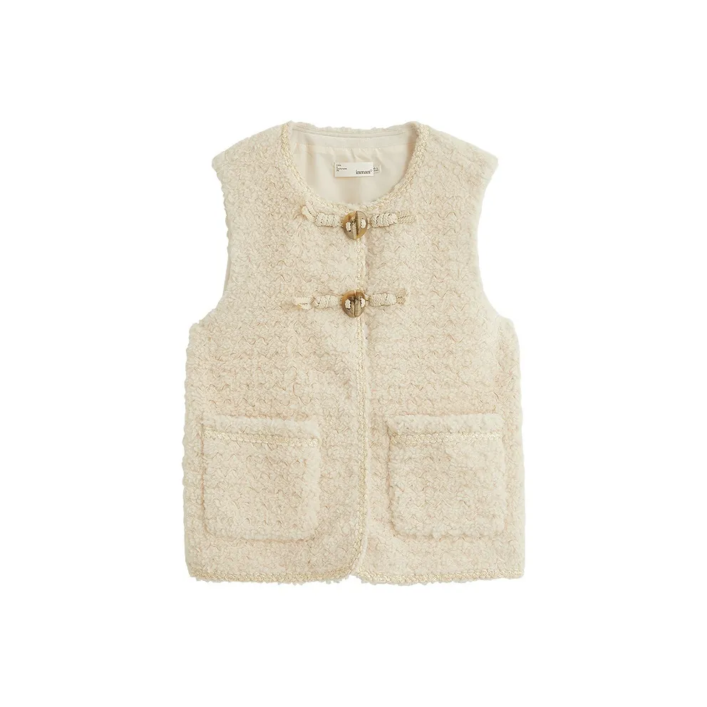 Inman Премиум Feel TREASURE Укороченный Осенний Комплект Дешевый Легкий Осенний Модный Жилет Женские