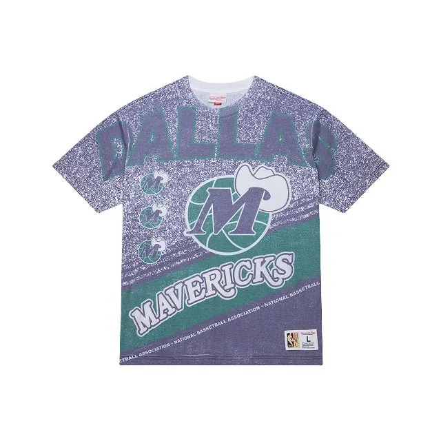 MITCHELL NESS x NBA Dallas Mavericks Лайфстайл SU25 T-Shirt Унисекс