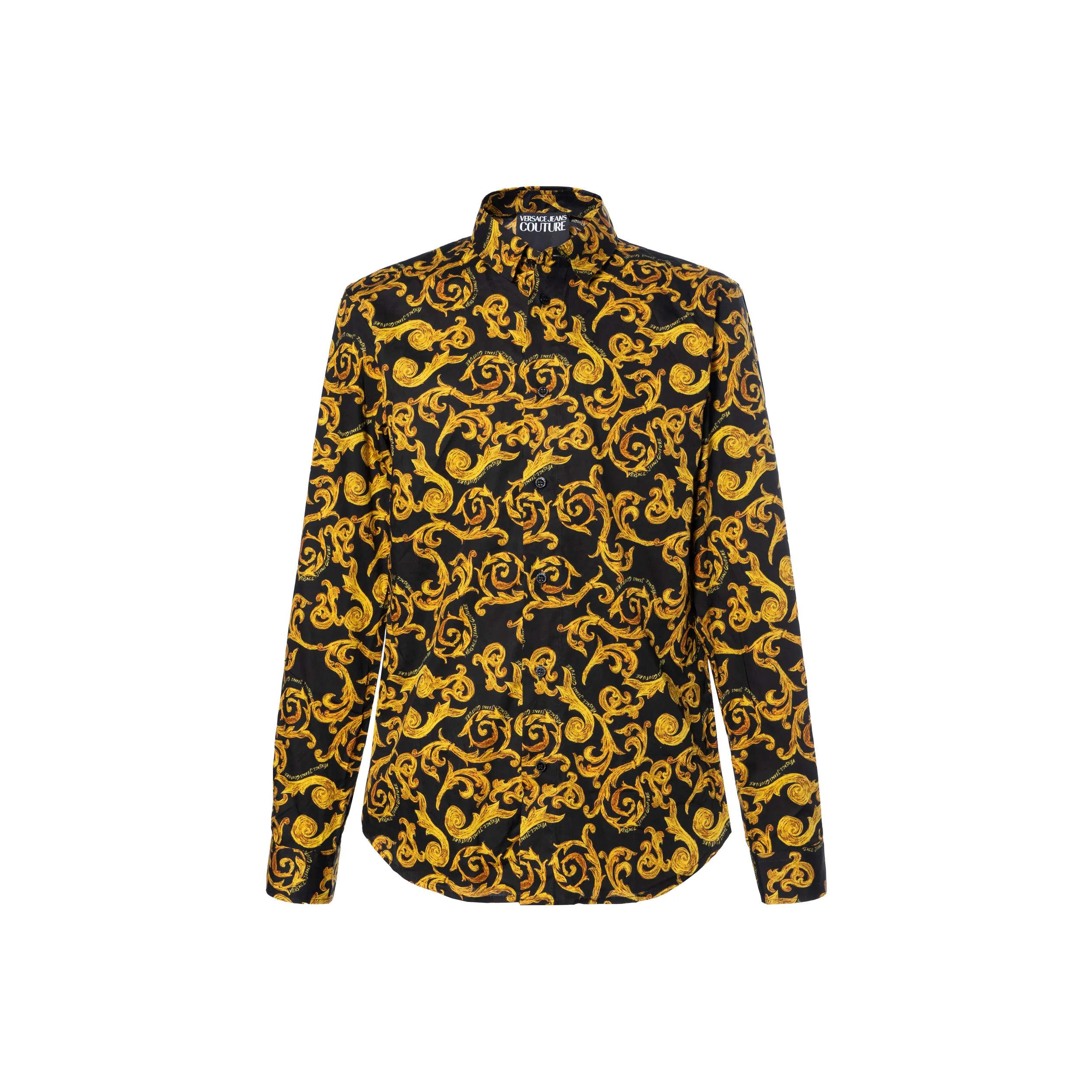 VERSACE JEANS COUTURE Baroque Printed Buttoned Shirt
