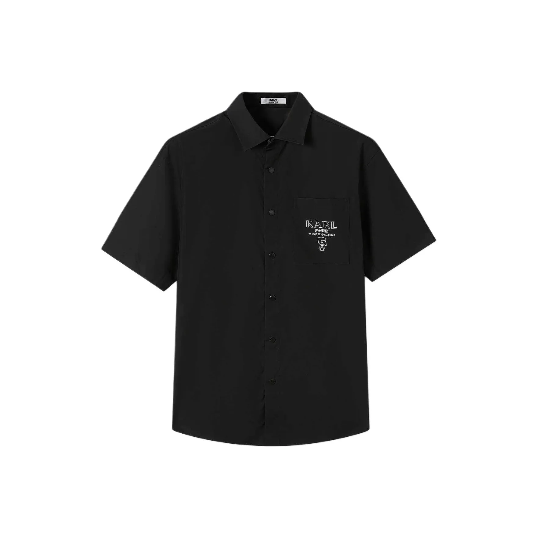 Karl Lagerfeld Рубашка Мужская Черная