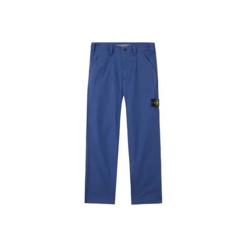 STONE ISLAND Мужские брюки карго океанического синего цвета