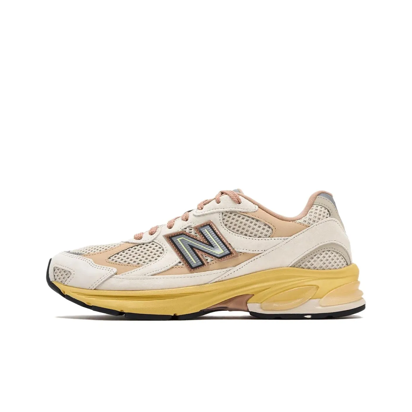 New Balance NB 2010 Устойчивые к истиранию низкие беговые кроссовки для мужчин цвет экрю