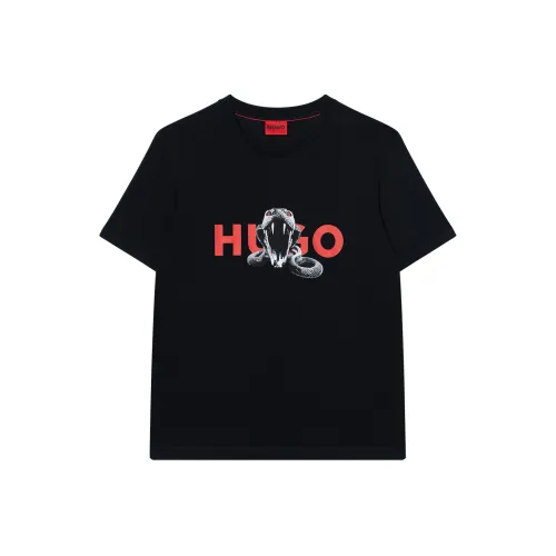 HUGO BOSS Черная Мужская Рубашка