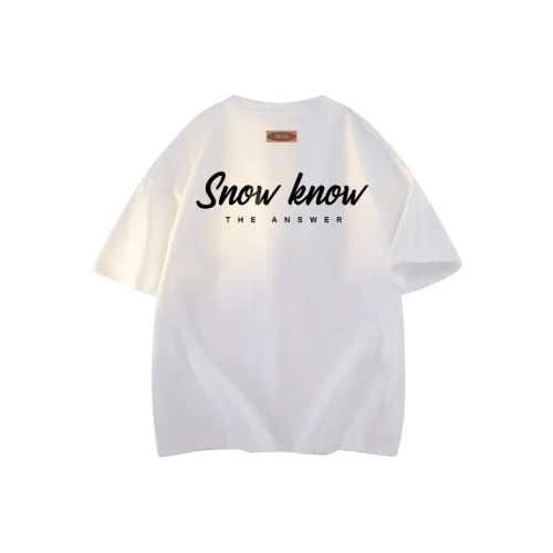 Снег Know The Answer SKTA Унисекс Футболка