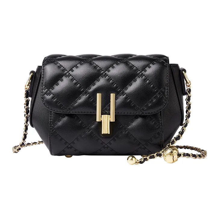 Narandu Сумка из коровьей кожи с синтетической кожей цепочка сумка через плечо плечевая сумка женская черный экрю