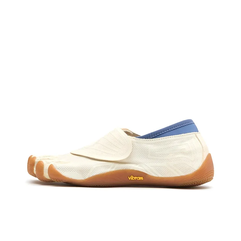 Vibram Покрытие Легкий Быстросохнущий Низкий Топ Кроссовки для тренировок Мужские Белые и Синие