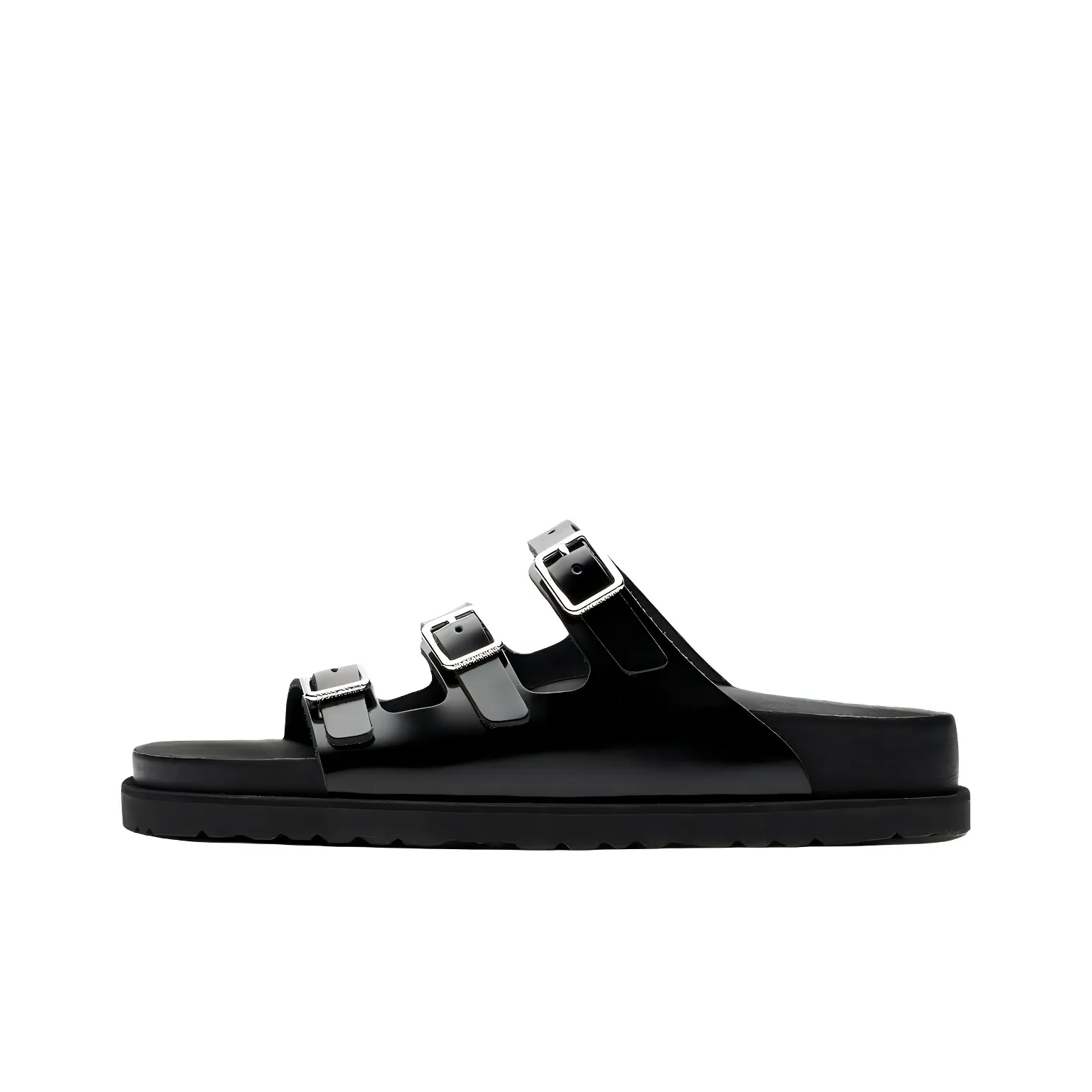 Birkenstock Florida Slide Slippers Unisex Black