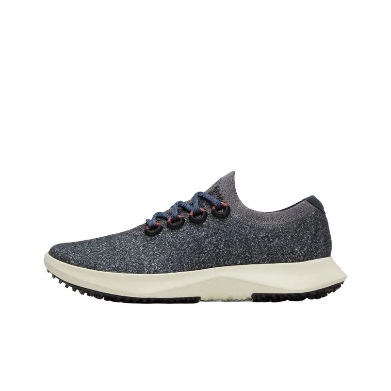Allbirds Wool Dasher 2 Легкий Низкий Топ Беговые кроссовки Женские Темно-серый