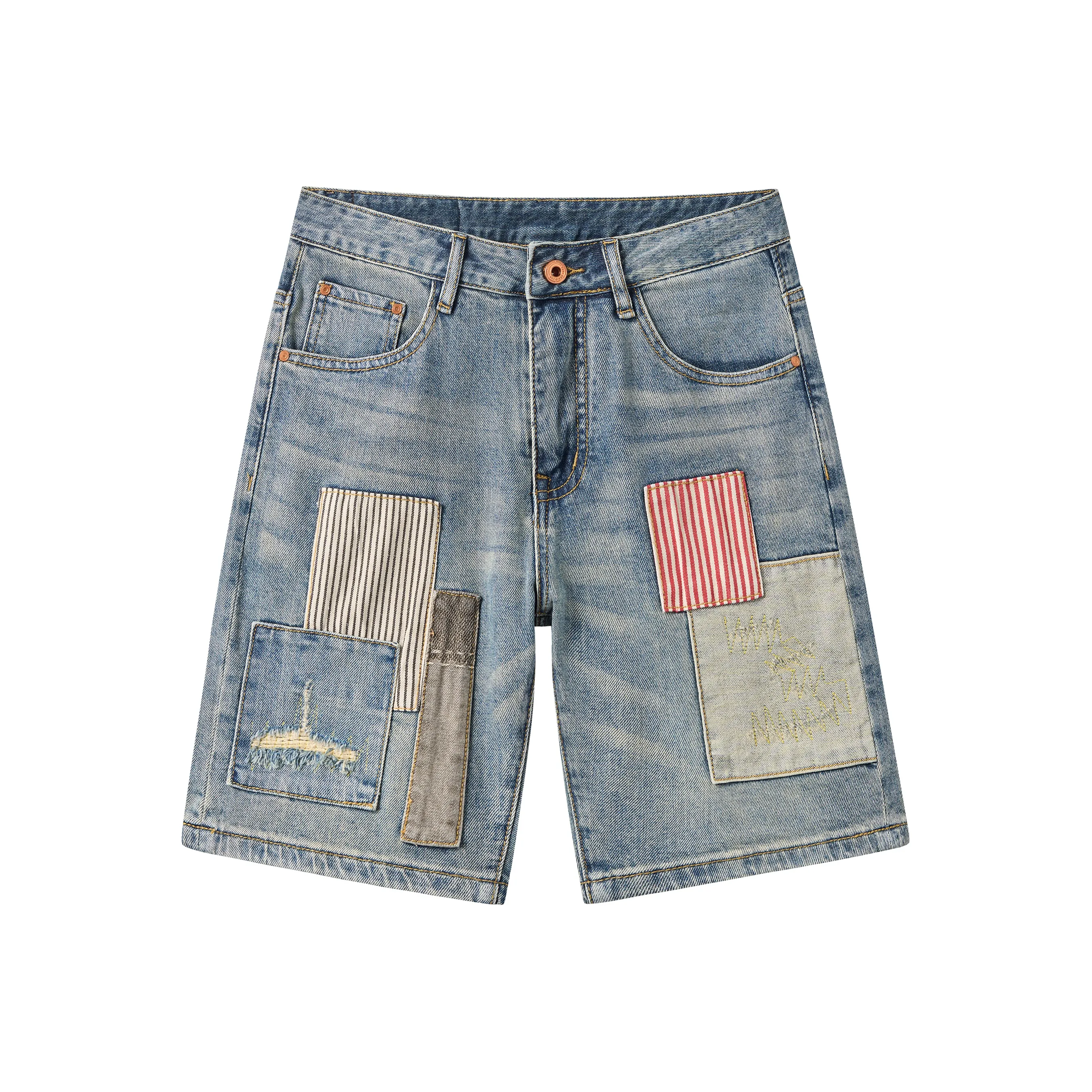 Maserati Унисекс Джинсовые Шорты