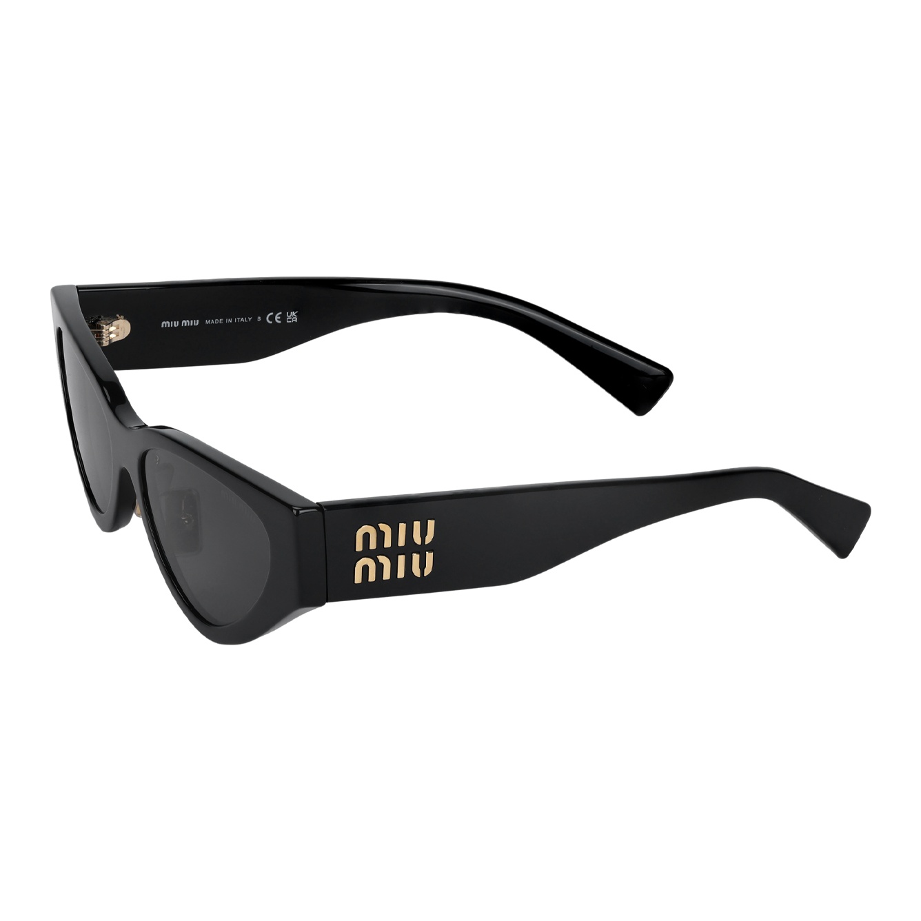 miu miu ブラック サングラス キャットアイ Miu Miu cat-eye black sunglasses – Eyewear Club