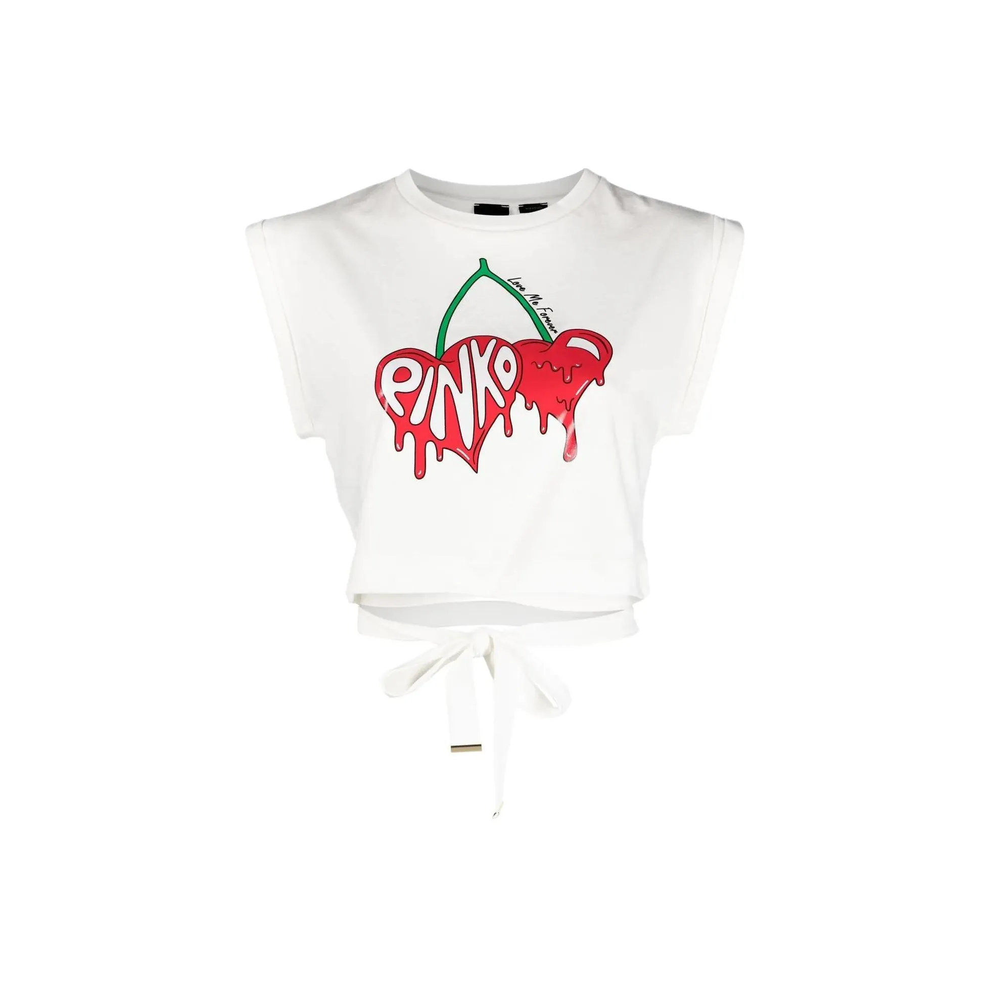 PINKO Белый Женские Короткие Топы