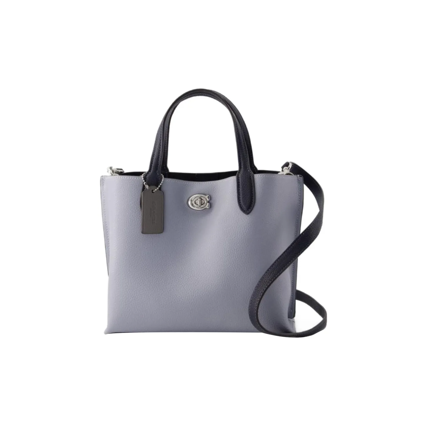 COACH Willow Leather Tote Bag, Shopping Bag, Shoulder Bag, Crossbody Bag, Handbag Medium Size Women's