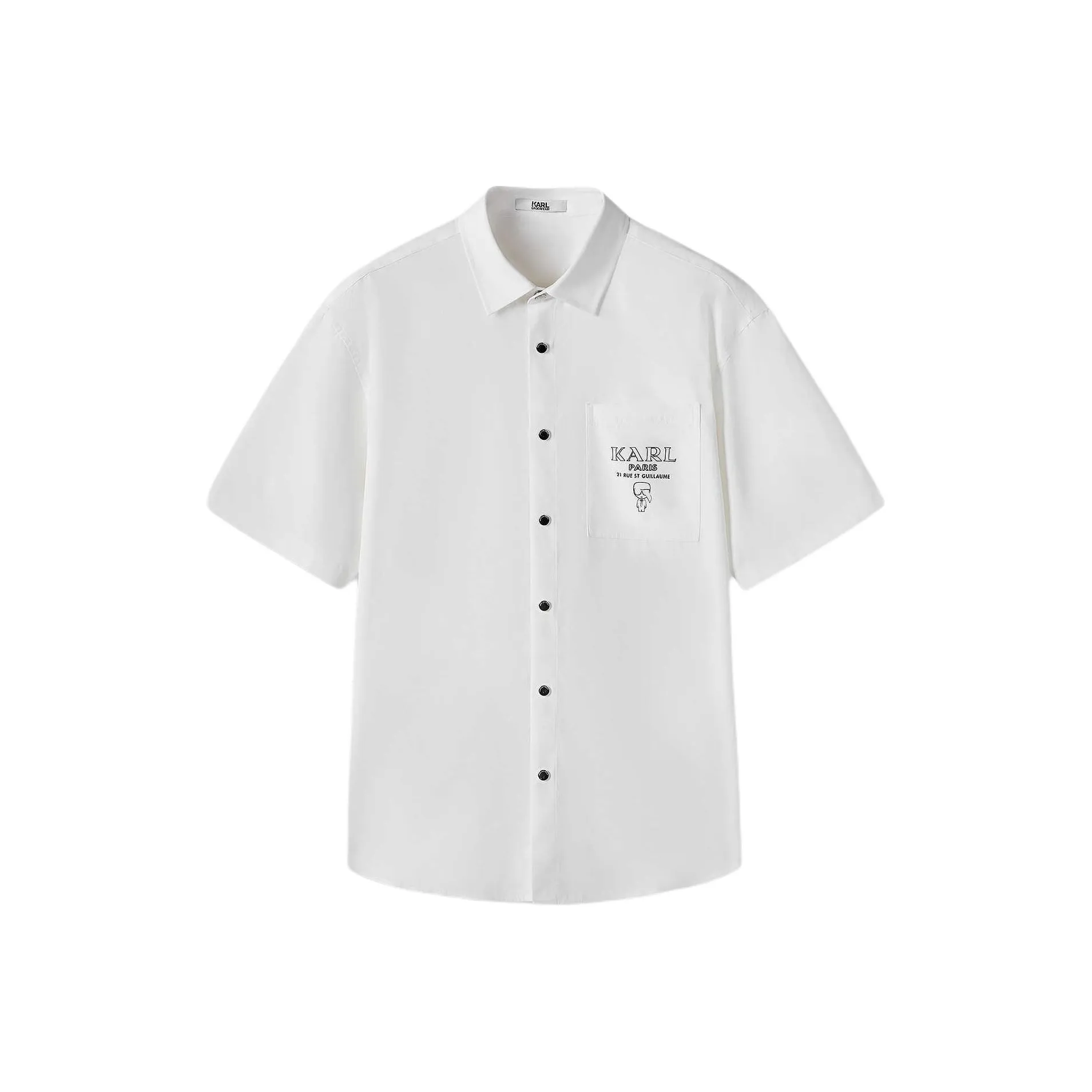 Karl Lagerfeld Рубашка Мужская Белая